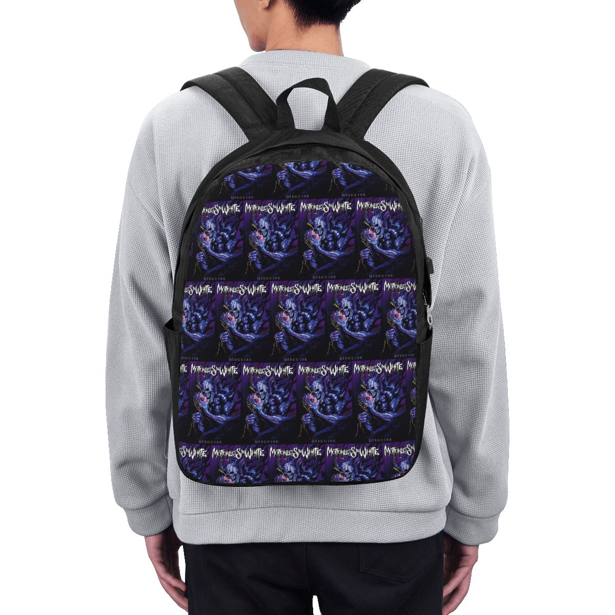Women Bags For Laptop - Motionless In White バックパック トラベルノートブックバッグ コンピュータ