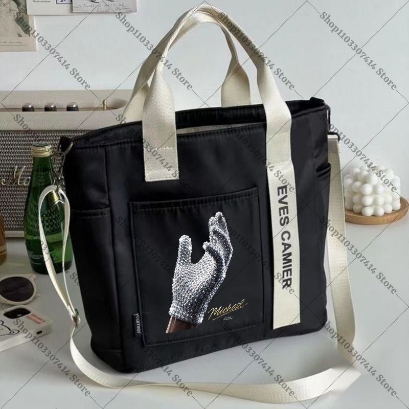 Women Bags In Amazon - 女性ファッション トートバッグ アクセサリー キングオブポップ MJ カジュアルハンドバッグ