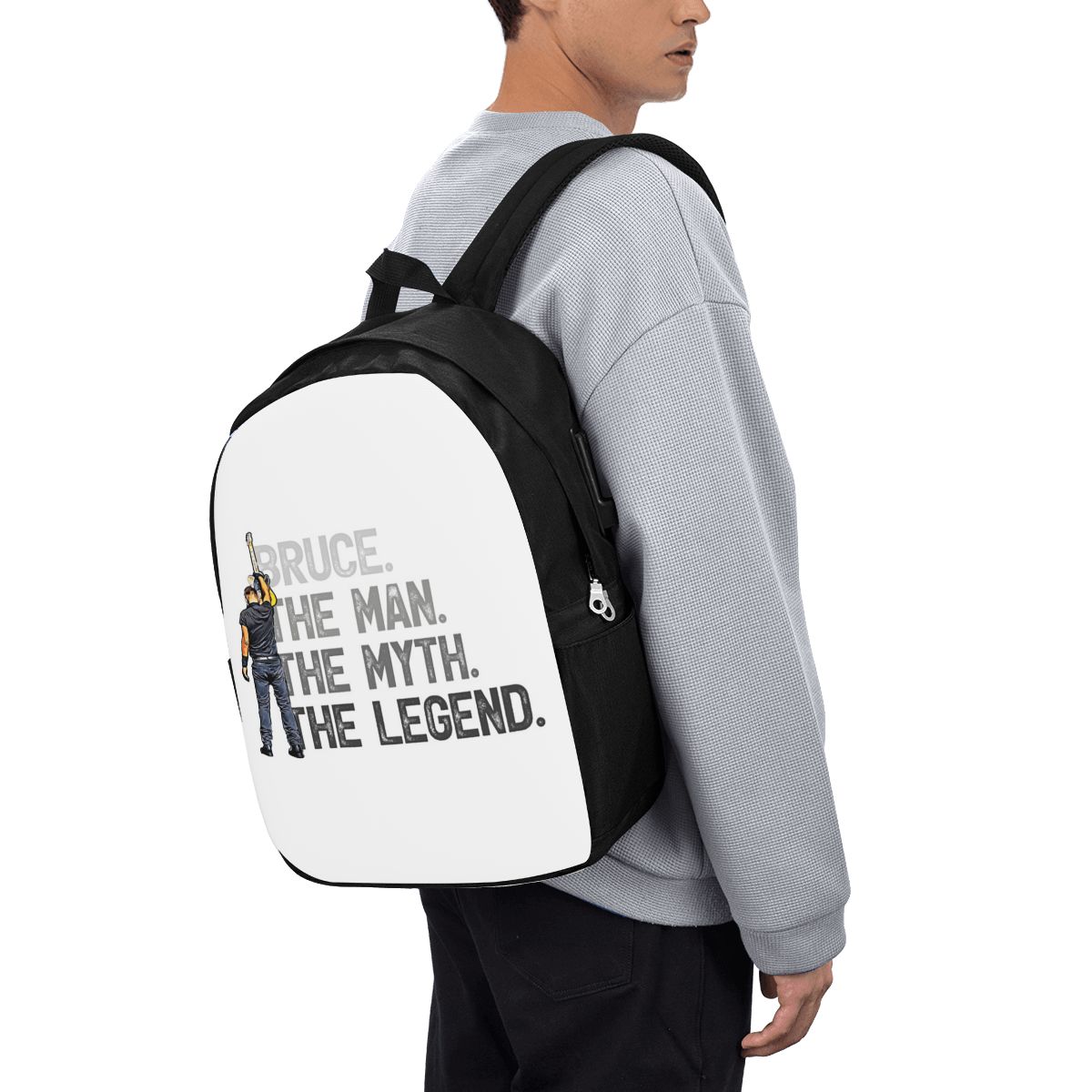 Women Bags For Laptop - ブルース・スプリングスティーン バックパック トラベルノートブックバッグ コンピューター 大学生 スクールバッグ