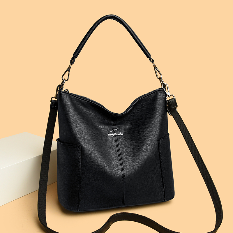 Women Bags Mk - 2025年新作 レディース 高級レザーハンドバッグ ショルダーバッグ メッセンジャーバッグ 無地