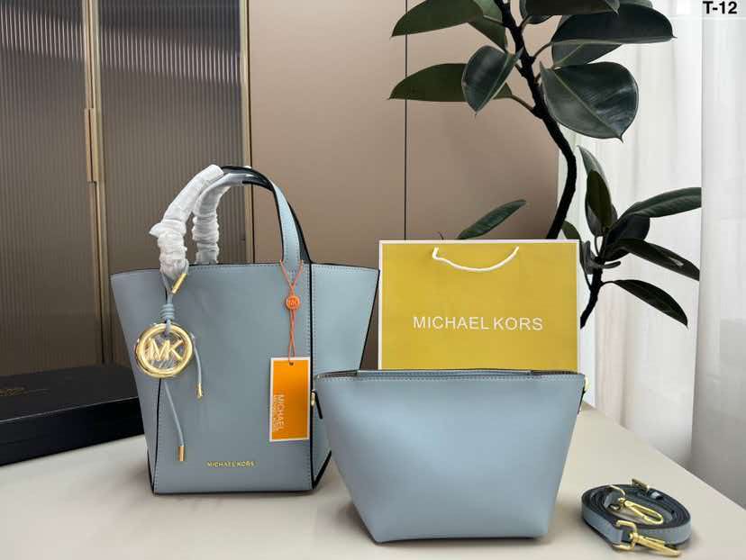 Women Bags Mk - MICHAEL KORS/マイケルコース MK 2026 新しいMK割引織り革製レディーストートバッグ カジュアル