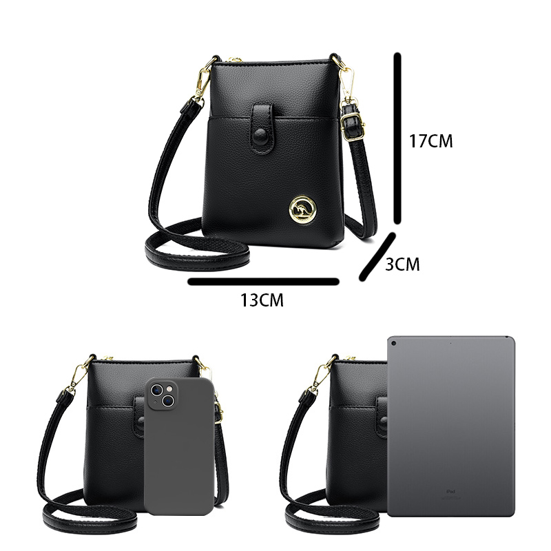 PUレザー携帯電話バッグファッショナブルなクロスボディ小さな - Women Bags Mk のレビューと価格