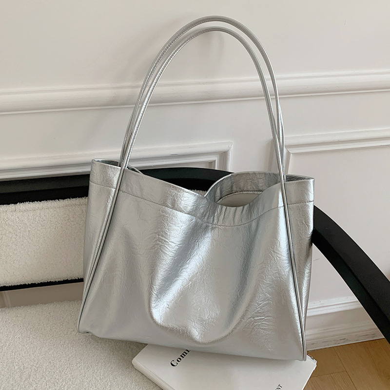 カジュアル大容量トートバッグ通勤デザイナー女性ショルダーバッ - Women Bags On Sale のレビューと価格
