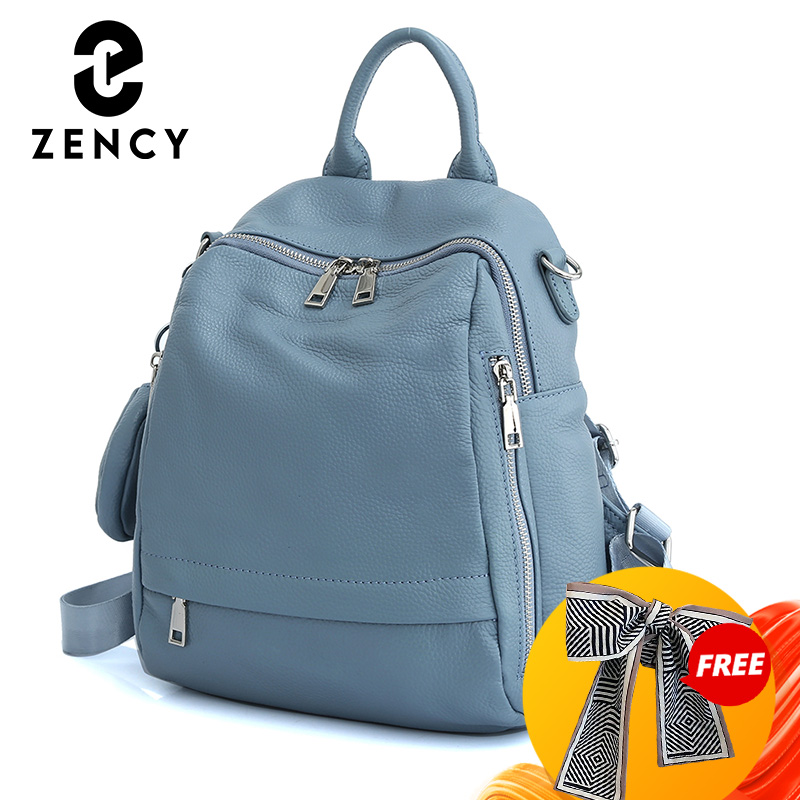 Zency レディース 本革バックパック 高品質スクールバッ - Women Bags In Sale のレビューと価格