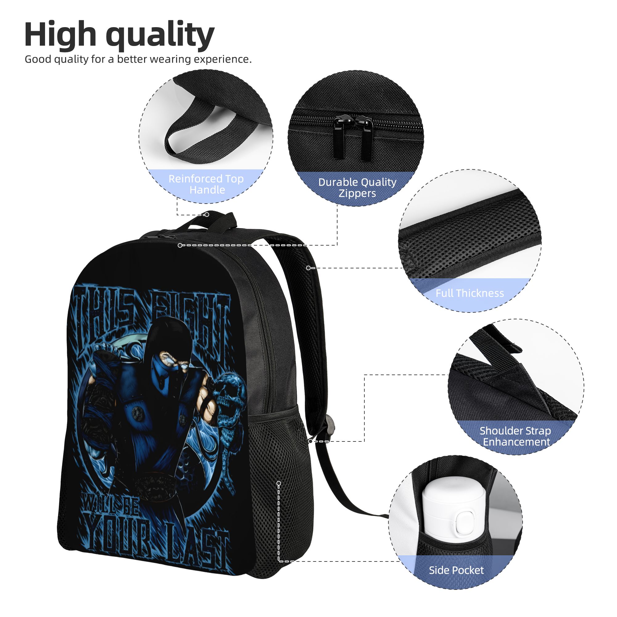 SUB-ZERO MK モータルコンバット カジュアルバック - Women Bags Mk のレビューと価格