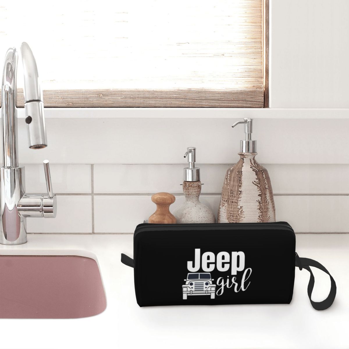 ジープガール メイクアップバッグ 化粧品オーガナイザー トイ - Women'S Jeep Bags のレビューと価格