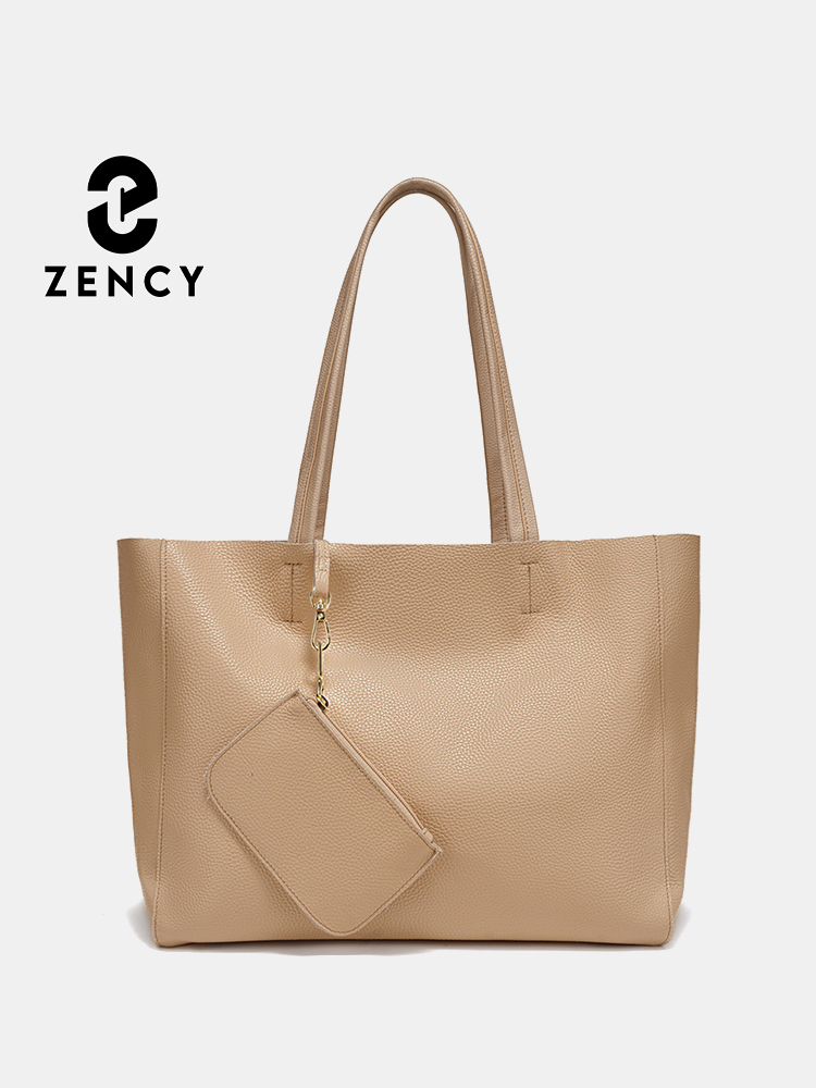 Zency 本革製大型トートバッグ ビーチハンドバッグ 高級 - Women Bags On Sale のレビューと価格
