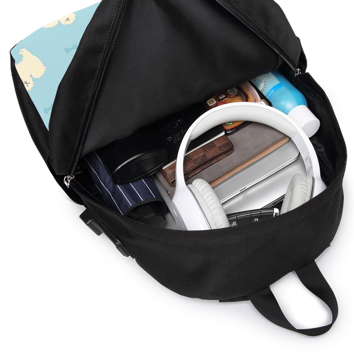 サモエド犬バックパック旅行ノートブックバッグコンピュータ大学 - Women Bags For Laptop のレビューと価格