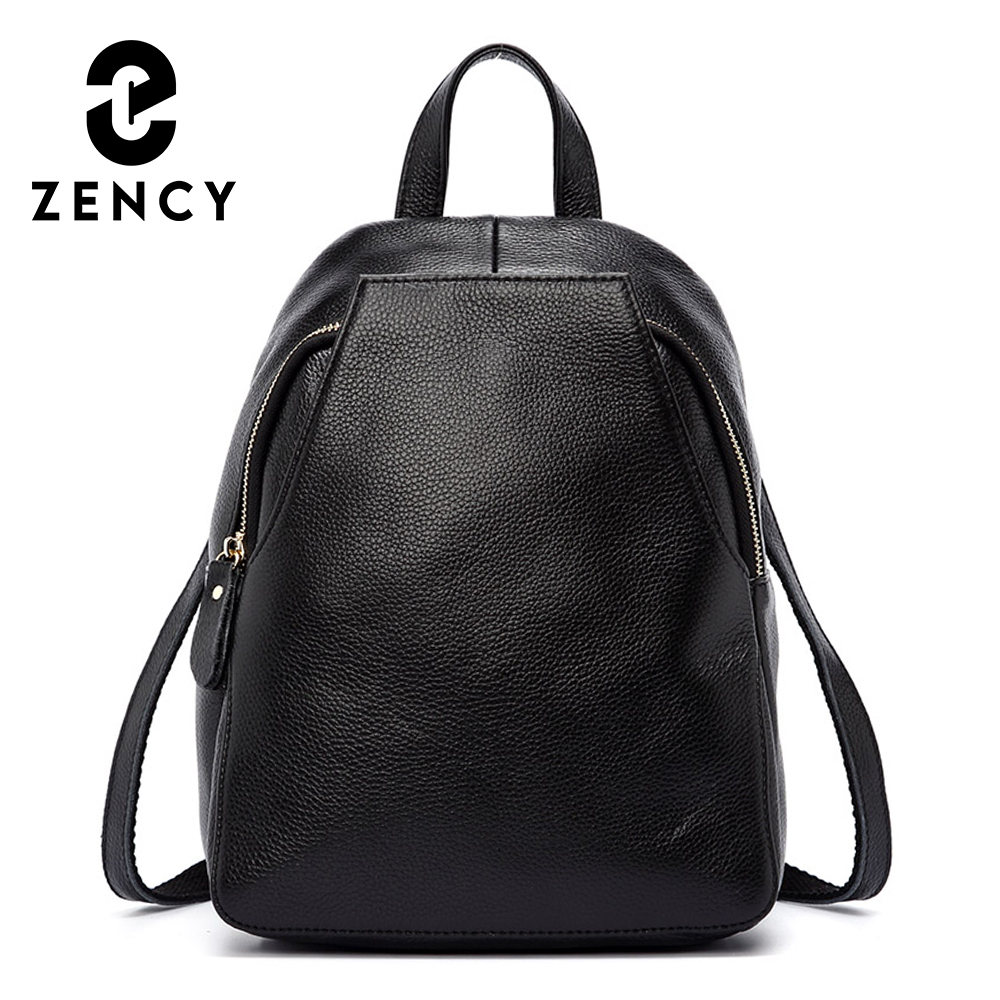 Zency チャーム女性バックパック 100% 本革盗難防止 - Women Bags In Sale のレビューと価格