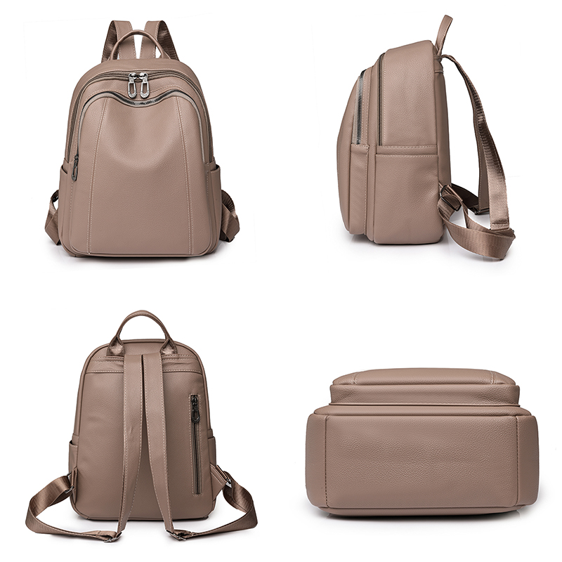 高品質の革のバックパック女性の大容量バックパック財布女性ヴィ - Women Bags In Sale のレビューと価格