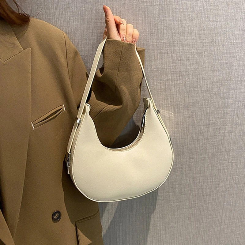 女性用脇の下バッグ 高級PUレザーショルダーバッグ 小さなク - Women Bags On Sale のレビューと価格