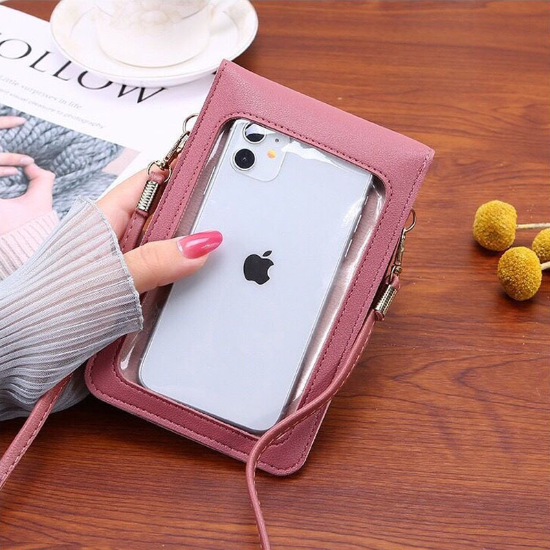 かわいい漫画柄のタッチスクリーン対応スマホバッグ 女性用 - - Women Bags In Amazon のレビューと価格