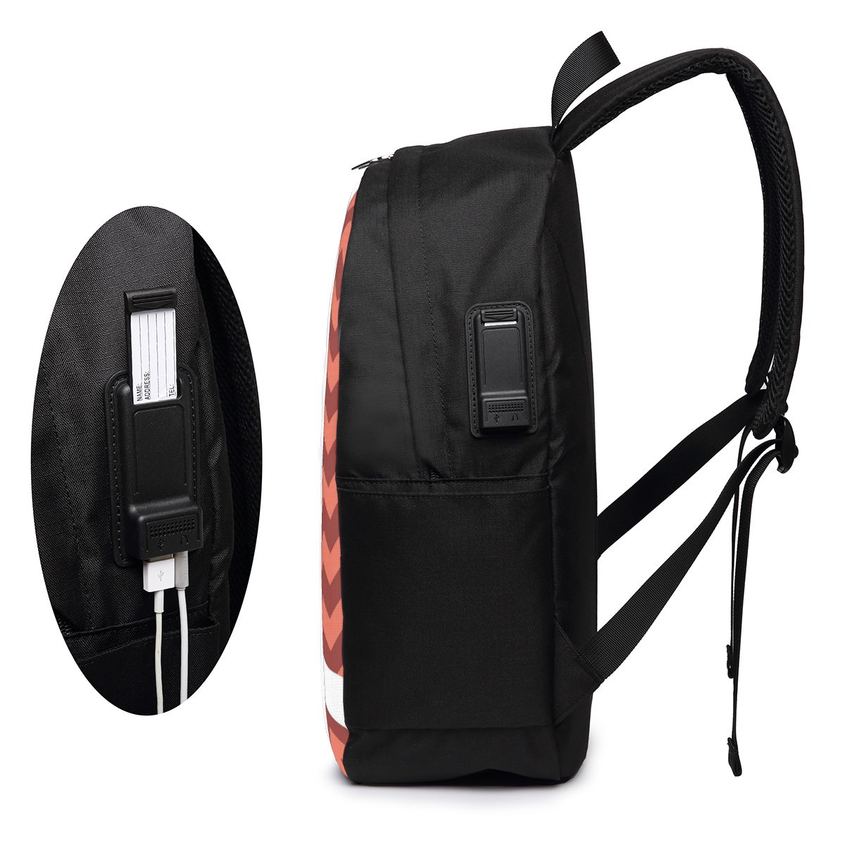 ツインピークスレッドルームバックパック旅行ノートブックバッグ - Women Bags For Laptop のレビューと価格