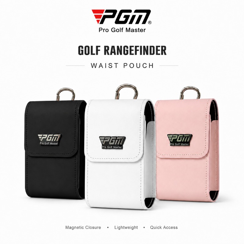 PGM 磁気ゴルフウエストポーチ距離計ケースクリップオン P - Women Bags Accessories のレビューと価格