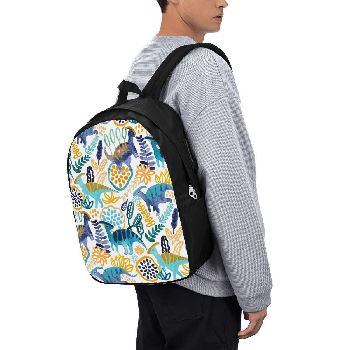 ガッシュパラサウロロフスバックパック旅行ノートブックバッグコ - Women Bags For Laptop のレビューと価格