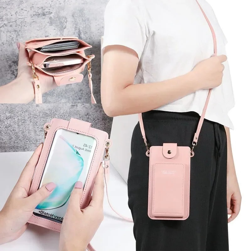 クロスボディ携帯電話バッグ女性女の子用ユニバーサル携帯電話オ - Women Bags In Amazon のレビューと価格